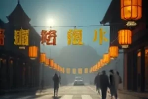 《白露为霜》秋日稻田晨雾空镜剧照